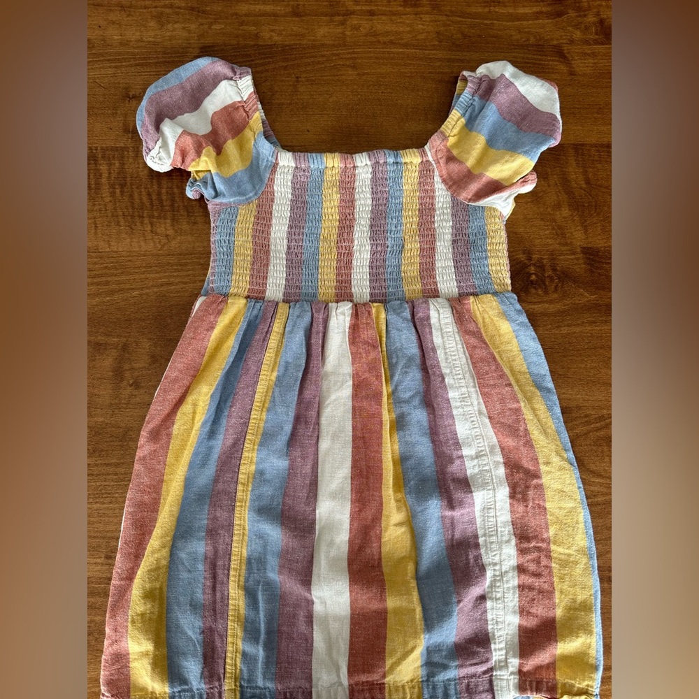 America Eagle Striped Mini Dress with Pockets - Picture 2 of 4